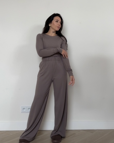 Spodnie z wiskozy Grey